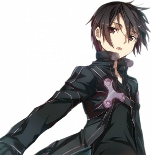 Kirito Sword Art Online Dengeki Bunko Fighting Climax 01.png