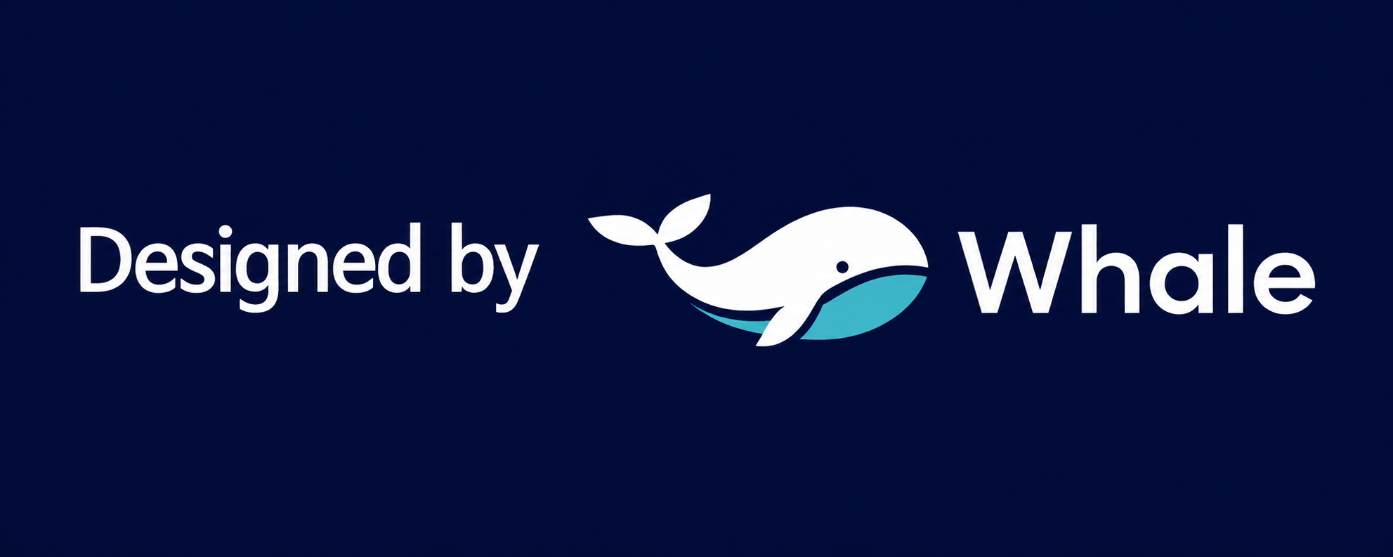 Designed by Whale